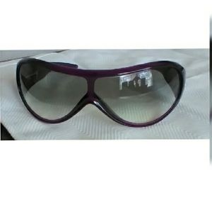 MIU MIU Purple aviator thick frame sunglasses.